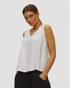 Biały Top Damski Deha