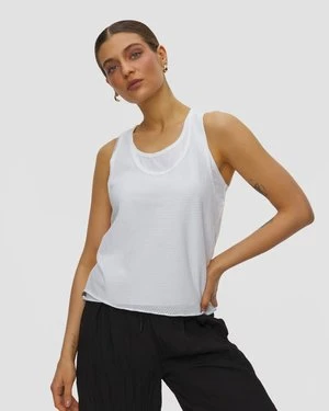 Biały Top Damski Deha