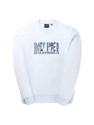 Biały United Type Sweatshirt Daily Paper