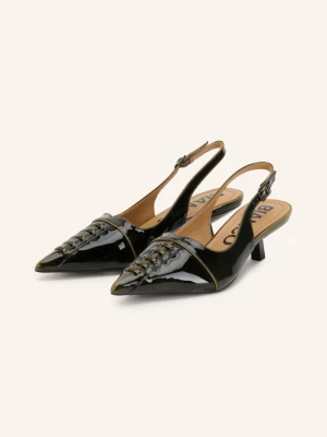 Bianco Czółenka Typu Slingback Biakristin gruen