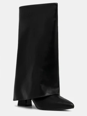 Bianco kozaki BIAMARALYN damskie kolor czarny na słupku 11302238