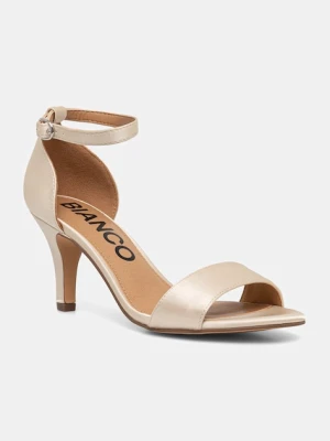 Bianco sandały na szpilce BIAADORE