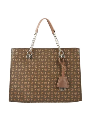 Bicolore Monogram Tote Bag Pollini