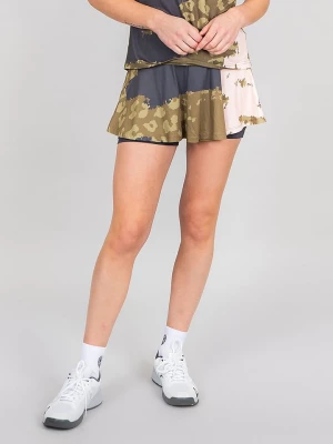 BIDI BADU Spódnica tenisowa "Pure Wild" w kolorze khaki rozmiar: S