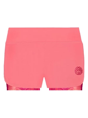 BIDI BADU Szorty sportowe "Chidera" w kolorze różowym rozmiar: XL
