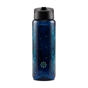 Bidon z tritanu ze słomką Nike Recharge (0,7 l) - Niebieski