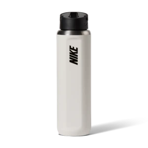 Bidon ze stali nierdzewnej ze słomką Nike Recharge (0, 7 l) - Szary