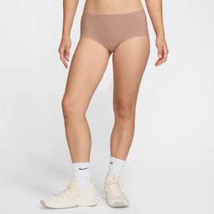 Bielizna damska typu boyshort Nike Leak Protection: Period - Brązowy