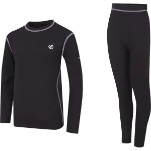 Bielizna termoaktywna juniorska Pow II Baselayer Set Dare2B Czarny