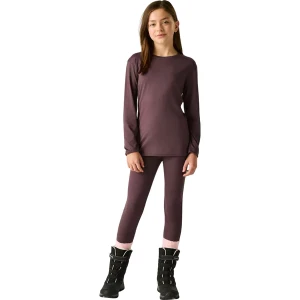 Bielizna termoaktywna juniorska Pow II Baselayer Set Dare2B Fioletowy