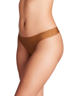 Bielizna treningowa (3-pack) damska Under Armour UA Pure Stretch NS Thong - brązowy