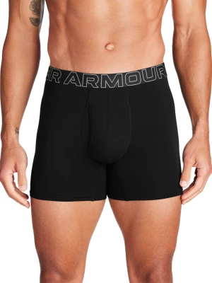 Bielizna treningowa (3-pack) męska Under Armour M UA Perf Cotton 6in - czarna