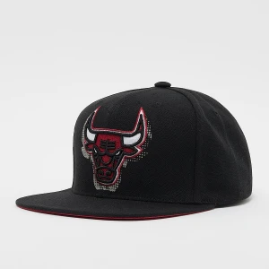 Big Face 7.0 Snapback NBA Chicago Bulls, markiMitchell & Ness, Czapki, w kolorze czarny, rozmiar: