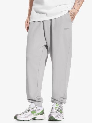 Big Log spodnie dresowe męskie szare Prosto