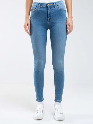 BIG STAR Dżinsy "Adela" - Skinny fit - w kolorze błękitnym rozmiar: W33/L28