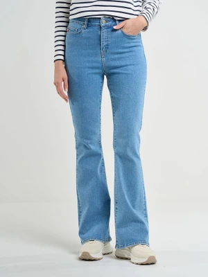 BIG STAR Dżinsy - Bootcut fit - w kolorze niebieskim rozmiar: W28/L34