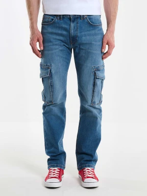 BIG STAR Dżinsy "Colt" - Regular fit - w kolorze niebieskim rozmiar: W34/L30