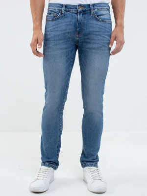 BIG STAR Dżinsy "Terry Slim" - Slim fit - w kolorze niebieskim rozmiar: W36/L34