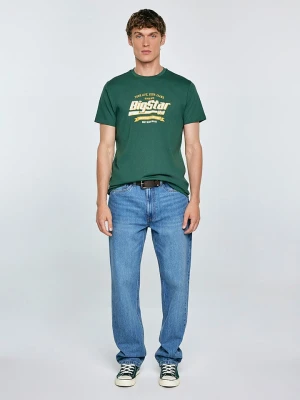 BIG STAR Koszulka "Briss" w kolorze zielonym rozmiar: L