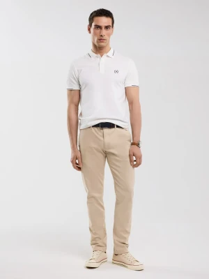 BIG STAR Koszulka polo w kolorze białym rozmiar: XL
