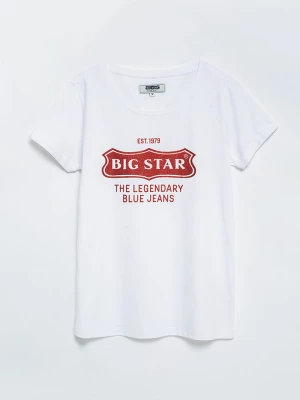 BIG STAR Koszulka w kolorze białym rozmiar: S