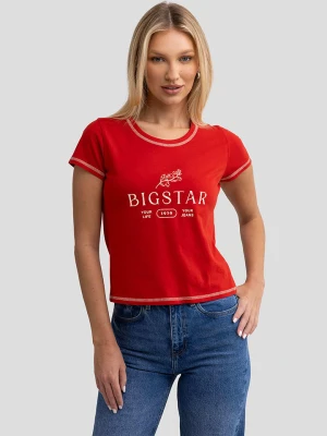 BIG STAR Koszulka w kolorze czerwonym rozmiar: L