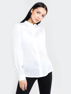BIG STAR Lyocellowa koszula w kolorze białym rozmiar: XL