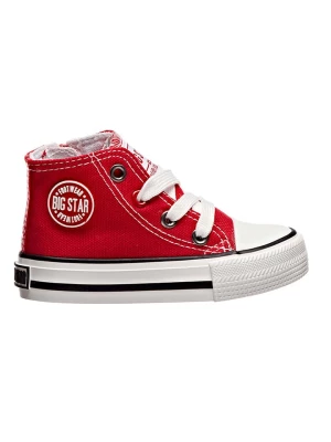BIG STAR Sneakersy w kolorze czerwonym rozmiar: 19