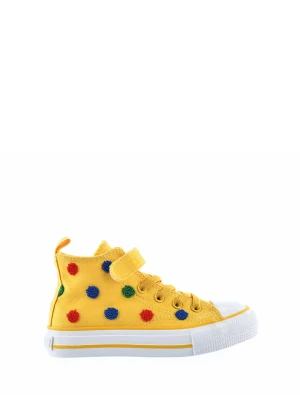 BIG STAR Sneakersy w kolorze żółtym ze wzorem rozmiar: 34