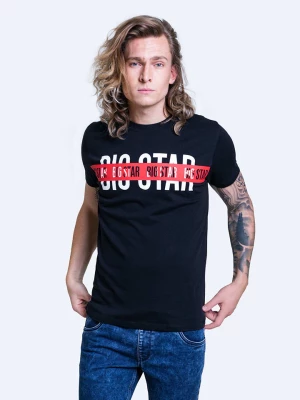 BIG STAR T-shirt w kolorze czarnym rozmiar: L
