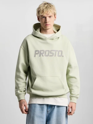 Biglog bluza z kapturem regular męska miętowa Klasyk