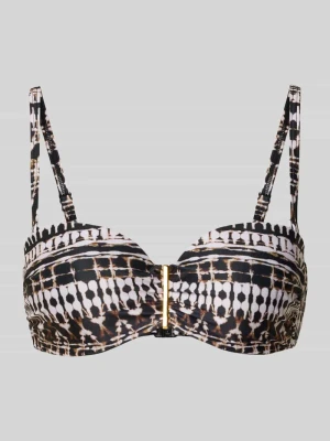 Bikini balkonetka z usztywnianymi miseczkami model 'TOGO MAGO' Dorina