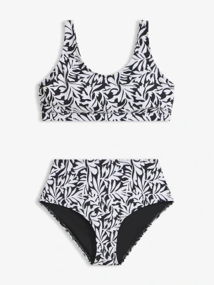 Bikini bustier (komplet 2-cz.) BonPrix czarny