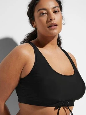 Bikini bustier z szortami (2 części) bonprix