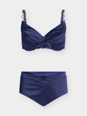 Bikini Dorina granatowy