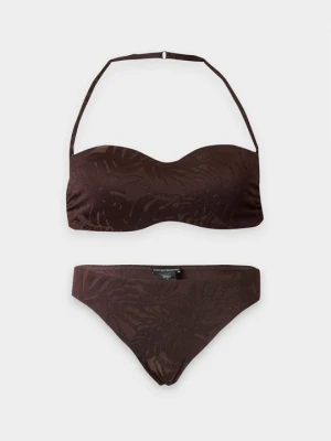 Bikini Emporio Armani brązowy