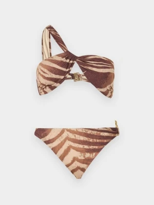 Bikini Just Cavalli brązowy