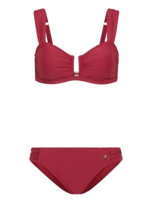 Bikini Lascana bordowy