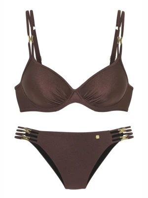 Bikini Lascana brązowy