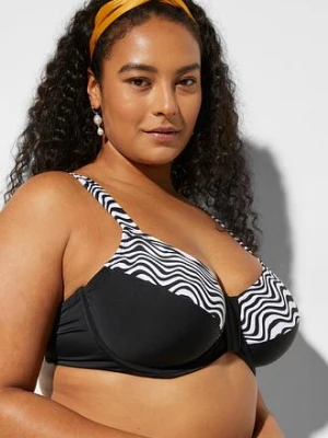 Bikini minimizer z wyściełanymi ramiączkami (2 części) bonprix