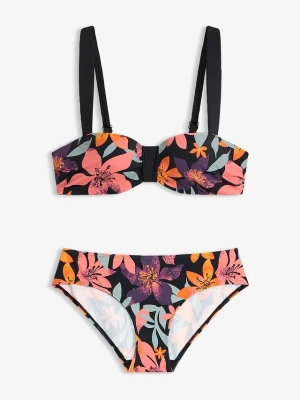 Bikini na fiszbinach (komp. 2-cz.) BonPrix czarny