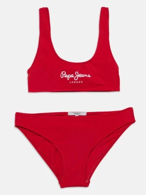 Bikini Pepe Jeans czerwony