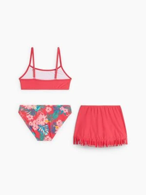 Bikini + spódniczka (3 części) bonprix