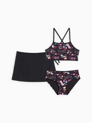 Bikini + spódniczka (3 części) bonprix