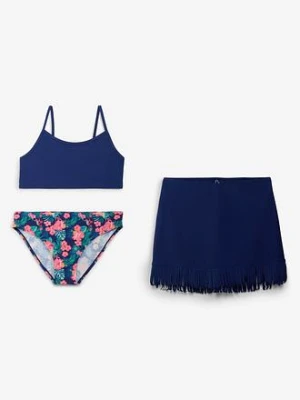 Bikini + spódniczka (3 części) bonprix