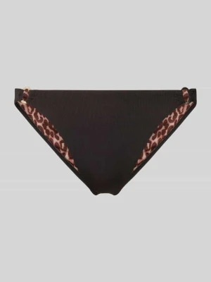 Bikini spodnie o kroju slim fit z detal z logo model 'Costillas' JOOP! Collection