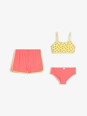 Bikini + szorty (komplet 3-cz.) bonprix