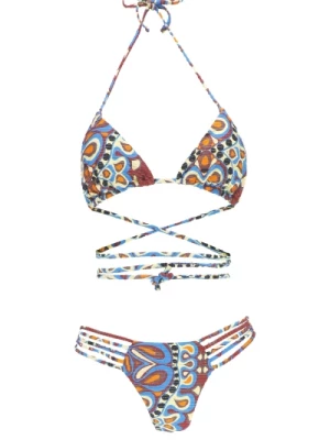 Bikini w wielu kolorach z wstawkami Lurex Miss Bikini