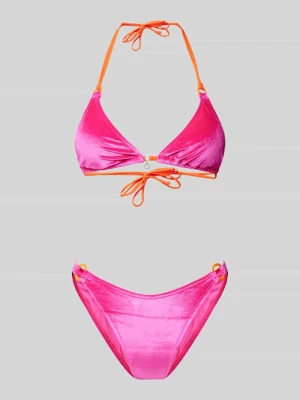 Bikini z aplikacją z logo model ‘YEROOAKA NEOSUN’ banana moon