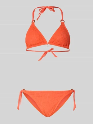 Bikini z ażurowym wzorem na całej powierzchni model 'Sunmesh' banana moon